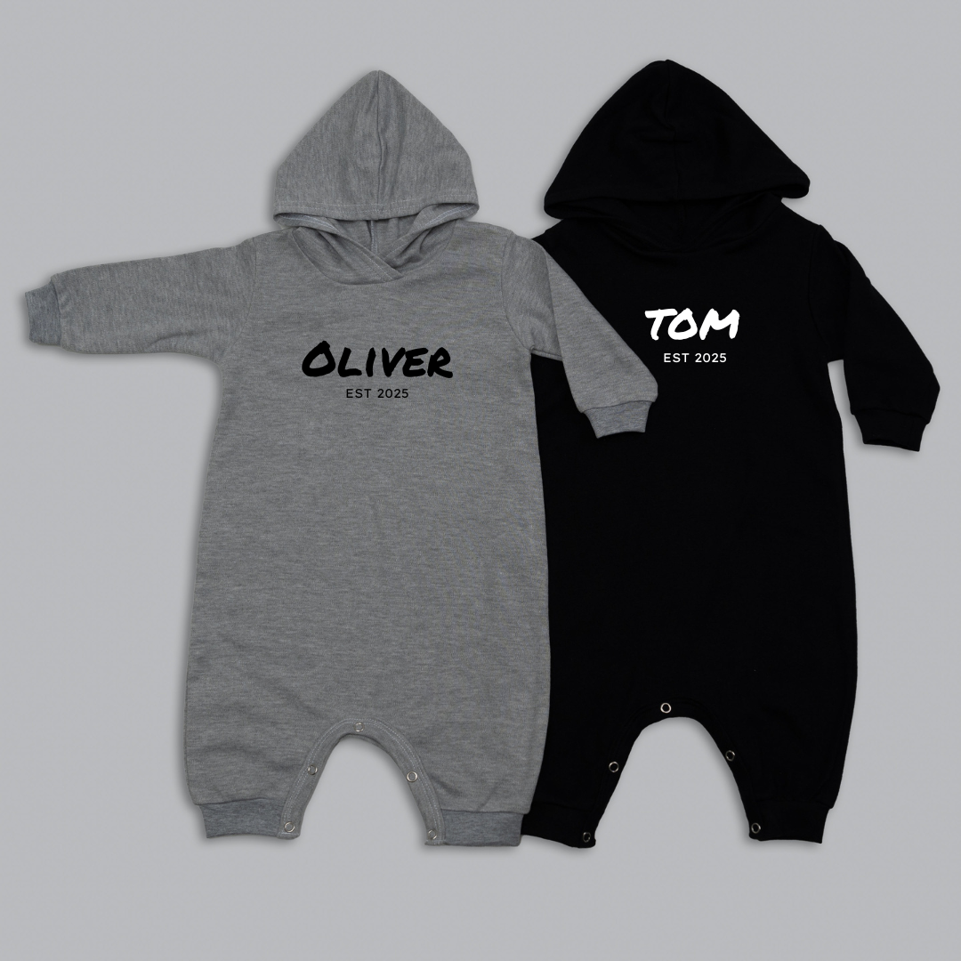 Personalized Harem Baby Romper – Customized with Your Little One’s Name