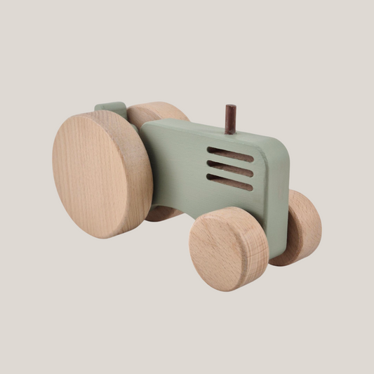 Vintage Wooden Tractor