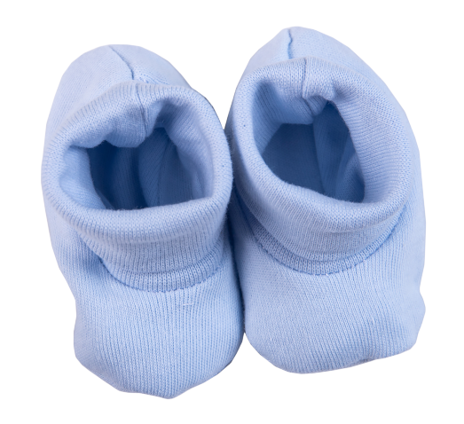 2-Pack Blank Ribbed Shoes Made From 100% Cotton - Little Lumps