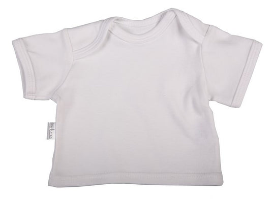 Baby Short Sleeve T-Shirts With Envelope Neckline - Little Lumps
