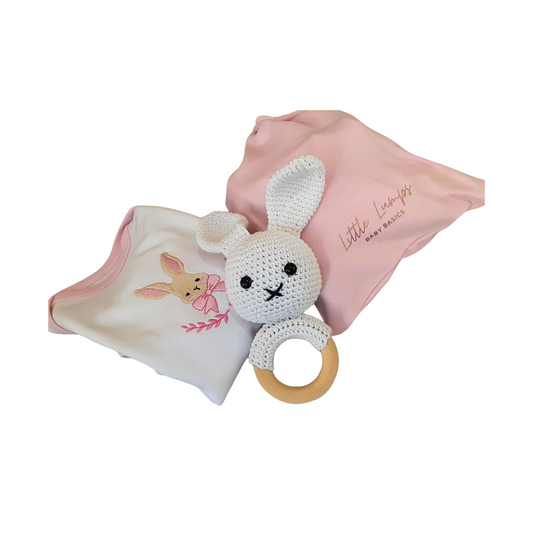 Personalised Deluxe Baby Bunny Gift Set