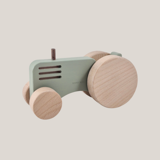 Vintage Wooden Tractor