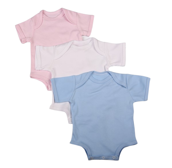 Baby Onesie - Envelope Neck Short Sleeve - Little Lumps
