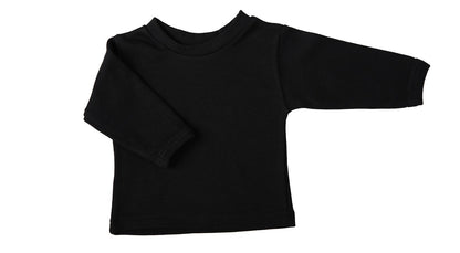 Blank 2 pack Baby Crew-Neck T-Shirts With Long Sleeves Mixed Colours - Little Lumps