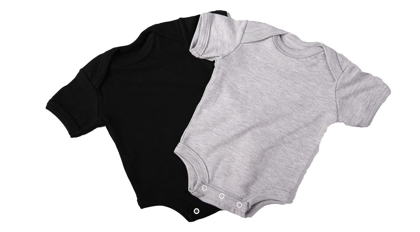 Baby Onesie - Envelope Neck Short Sleeve - Little Lumps