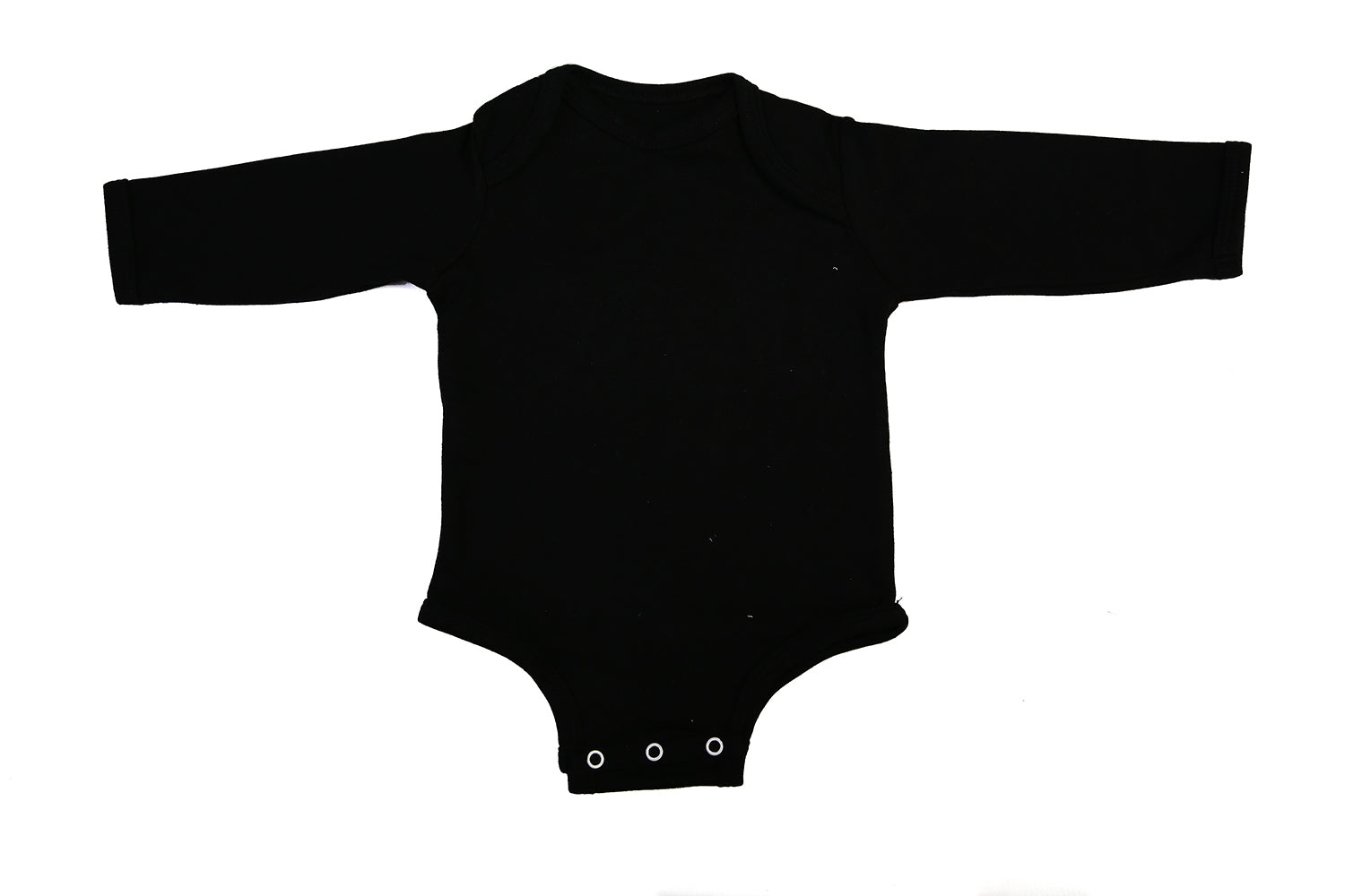 2-Pack Blank Long-Sleeved Baby Onesies With Envelope Neckline - Little Lumps