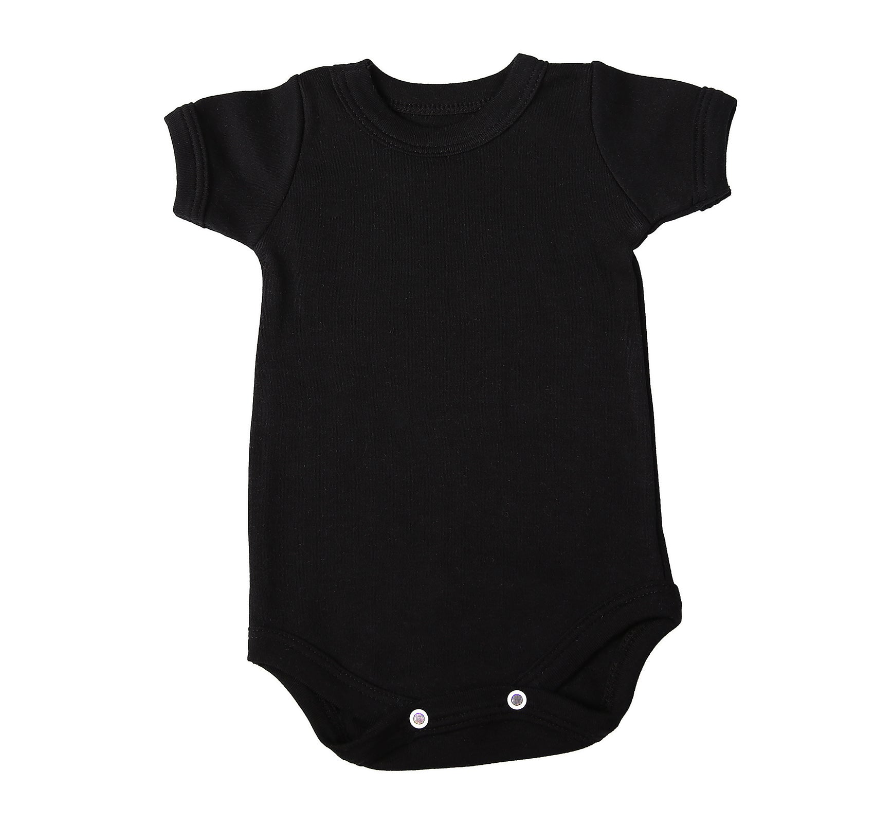 Crew neck baby onesie short sleeve - Little Lumps