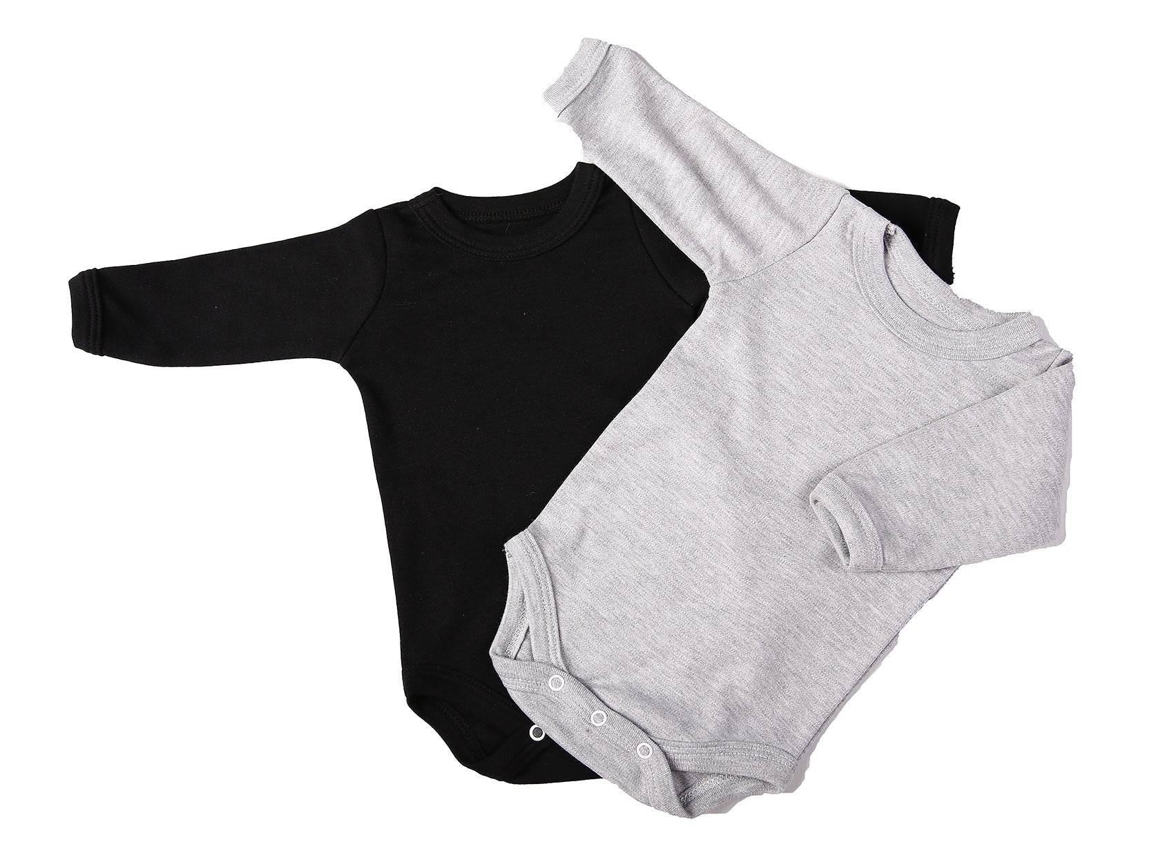 Crew Neck Baby Onesies, long sleeve - Little Lumps