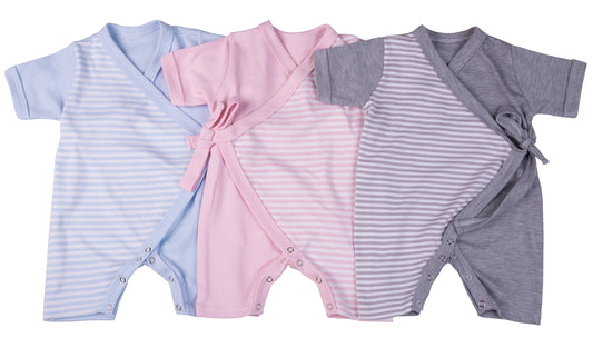 Kimono Summer Babygro - Little Lumps
