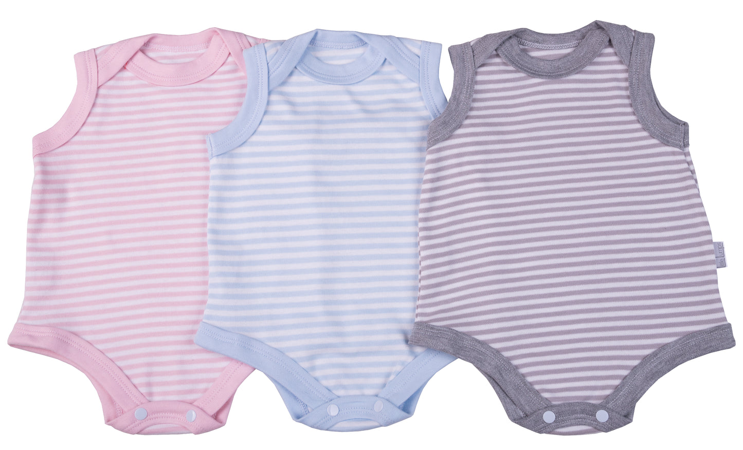 Striped Baby Sleeveless Onesie - Little Lumps