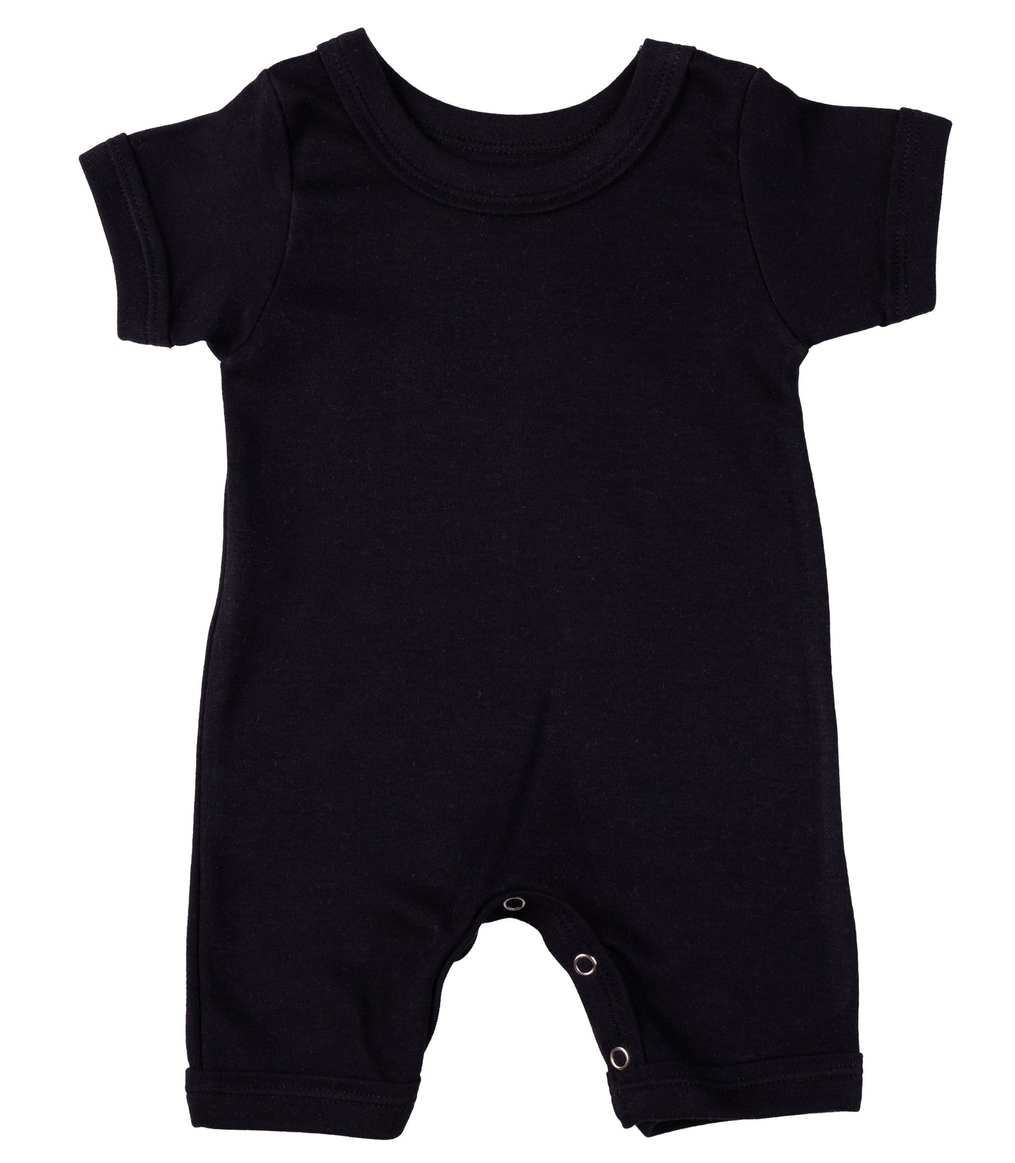 2-Pack Short Sleeved Blank Baby Romper Made From 100% Cotton - Little Lumps
