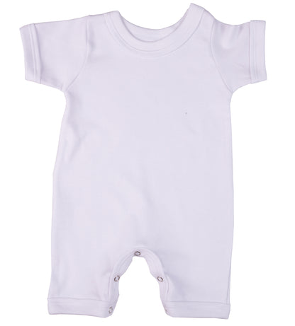 100% Cotton Infant Short Sleeve summer Romper - Little Lumps