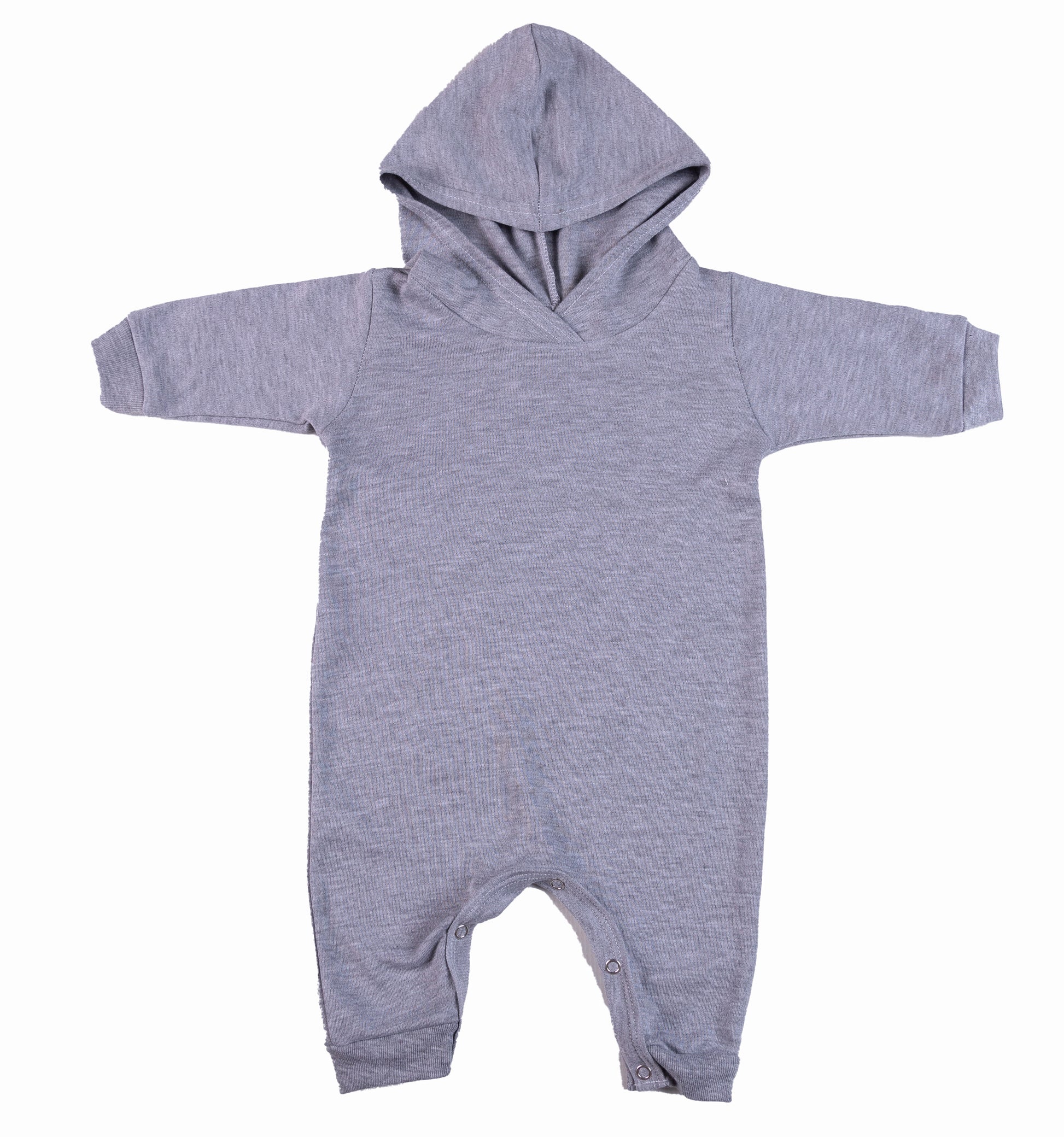 100% Cotton Infant Hooded Harem Babygro - Little Lumps